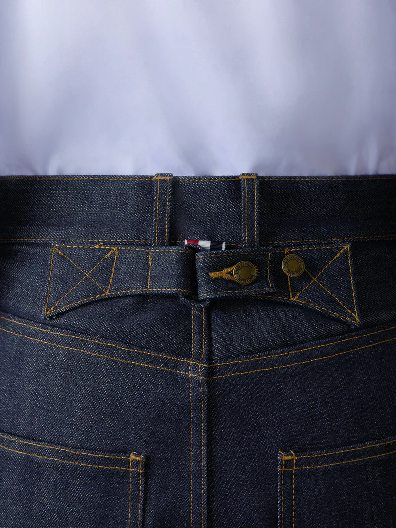 5-Pocket-Denimhose aus japanischem Selvedge-Denim