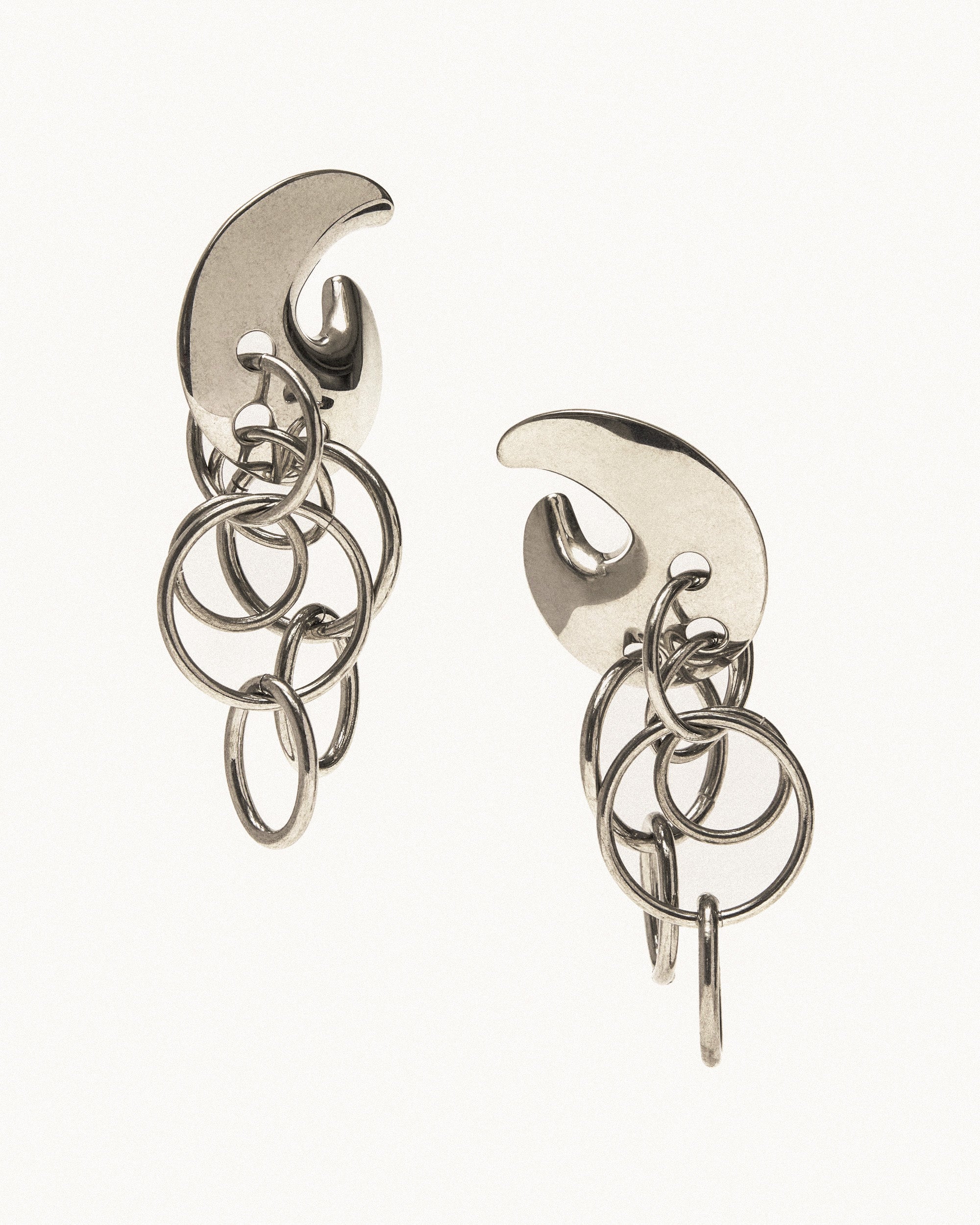 Panconesi Pierced Armour Earrings