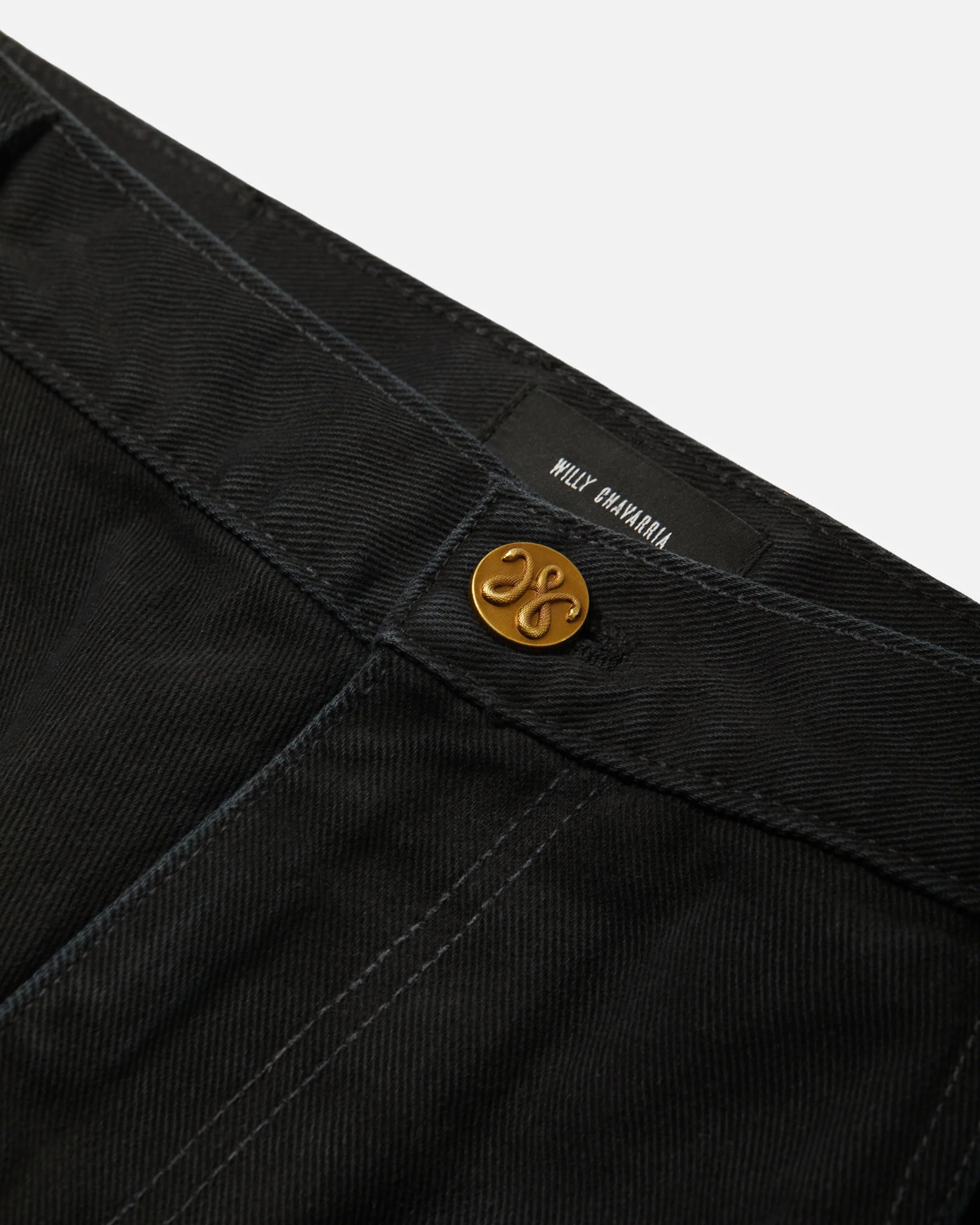Willy Chavarria Black Beauty Bad Boy Jean detail
