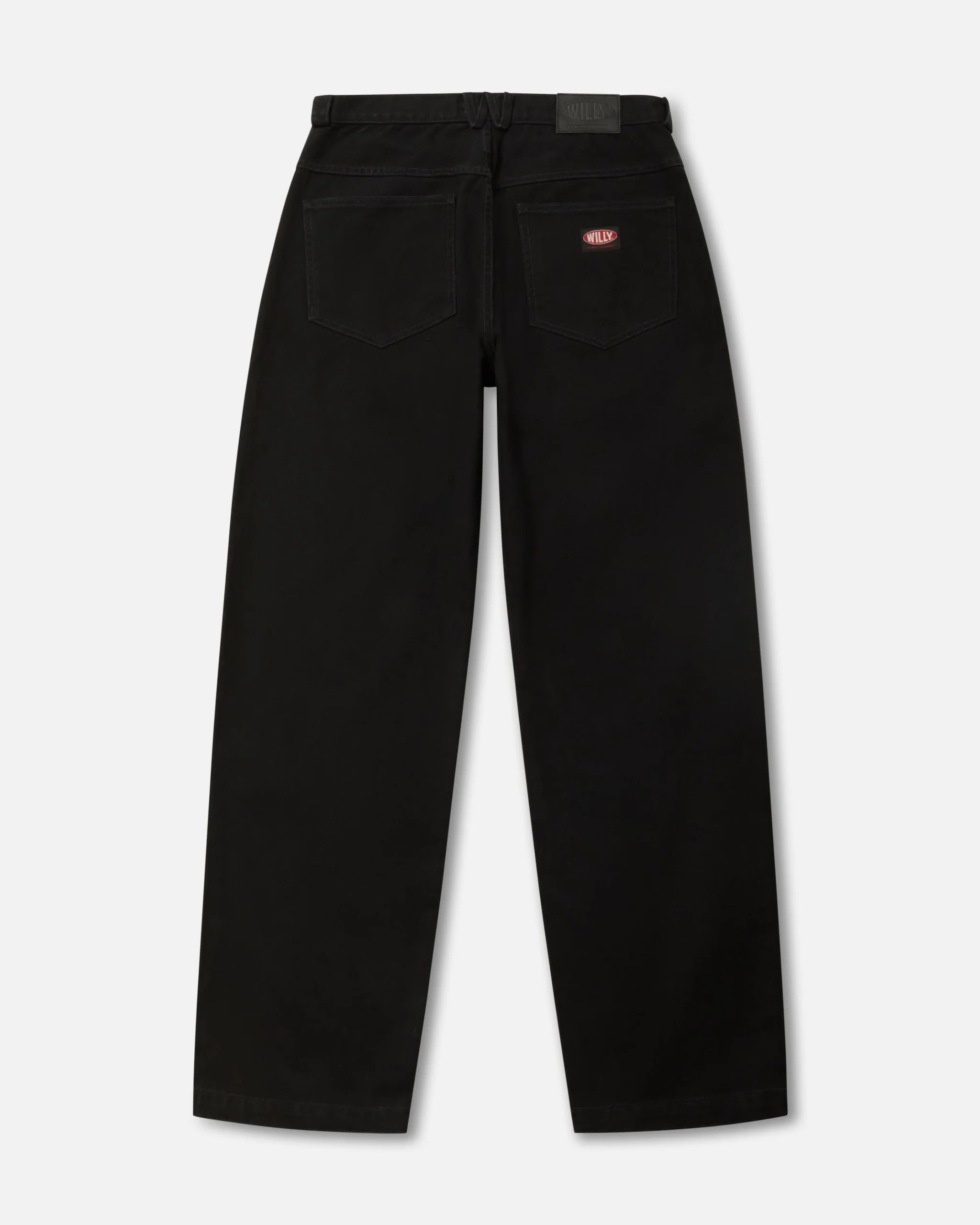 Willy Chavarria Black Beauty Bad Boy Jean flat back
