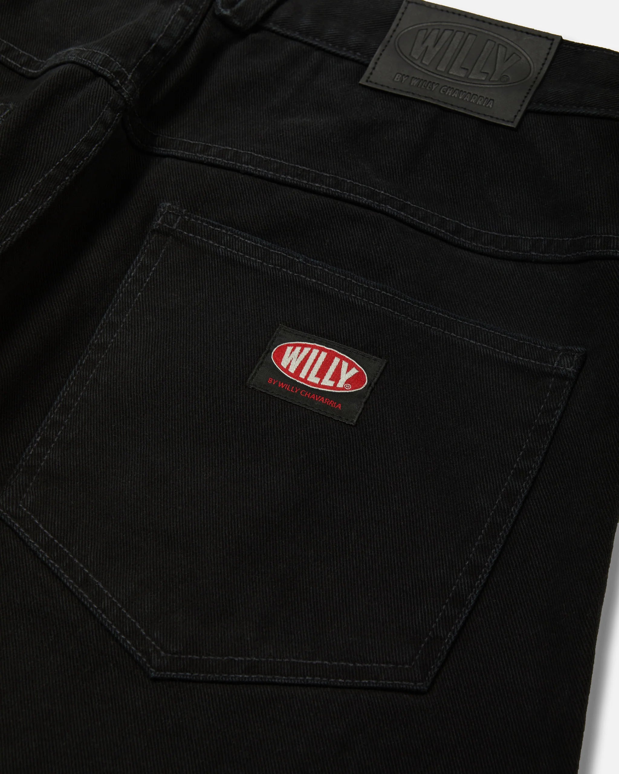 Willy Chavarria Black Beauty Bad Boy Jean detail pocket