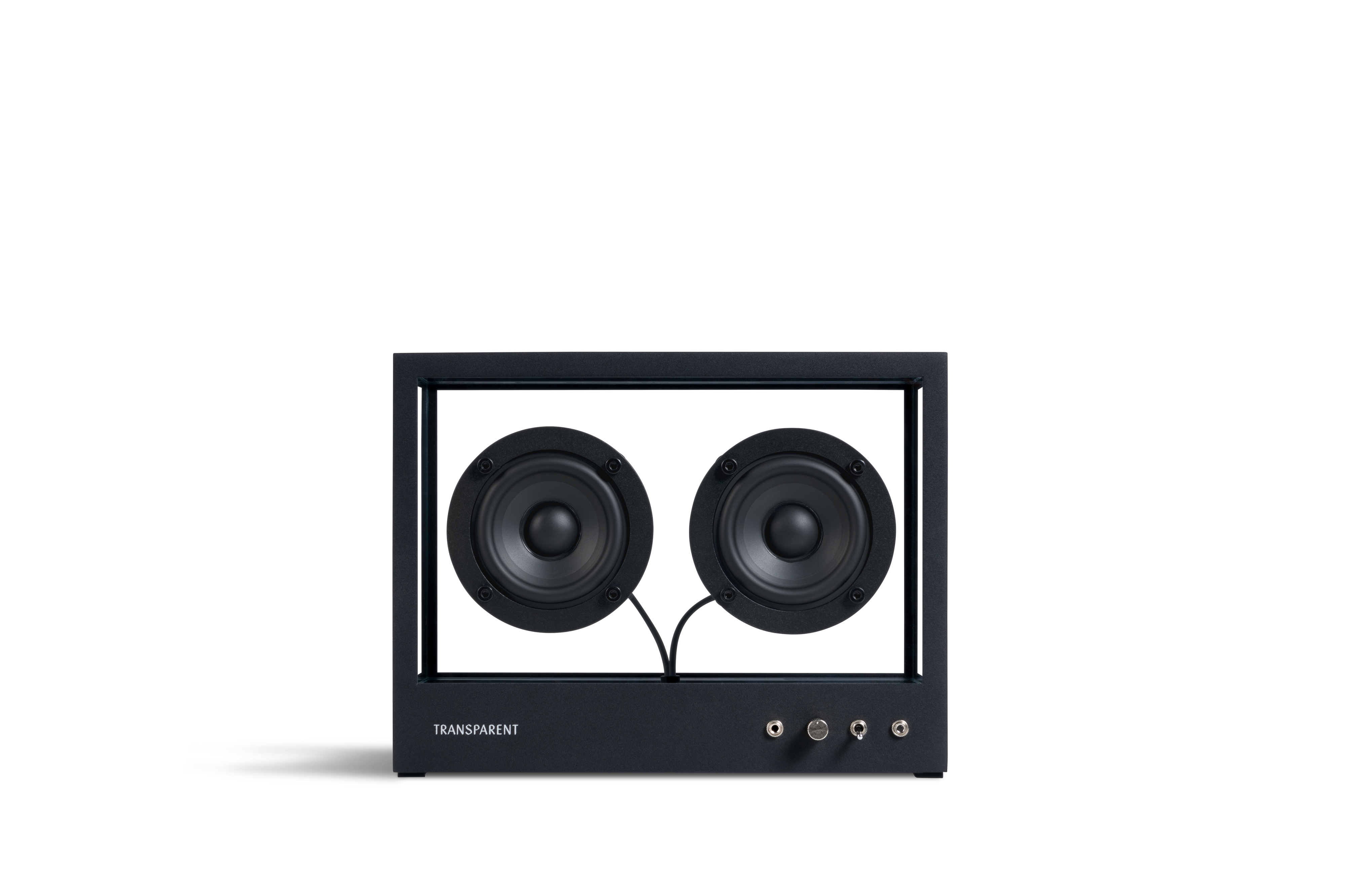 Small Black Transparent Speaker