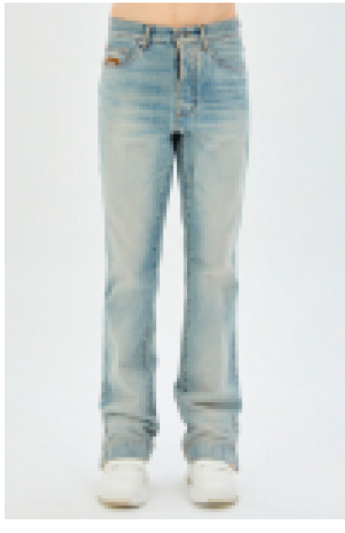 Amiri Straight Flare Washed Jean