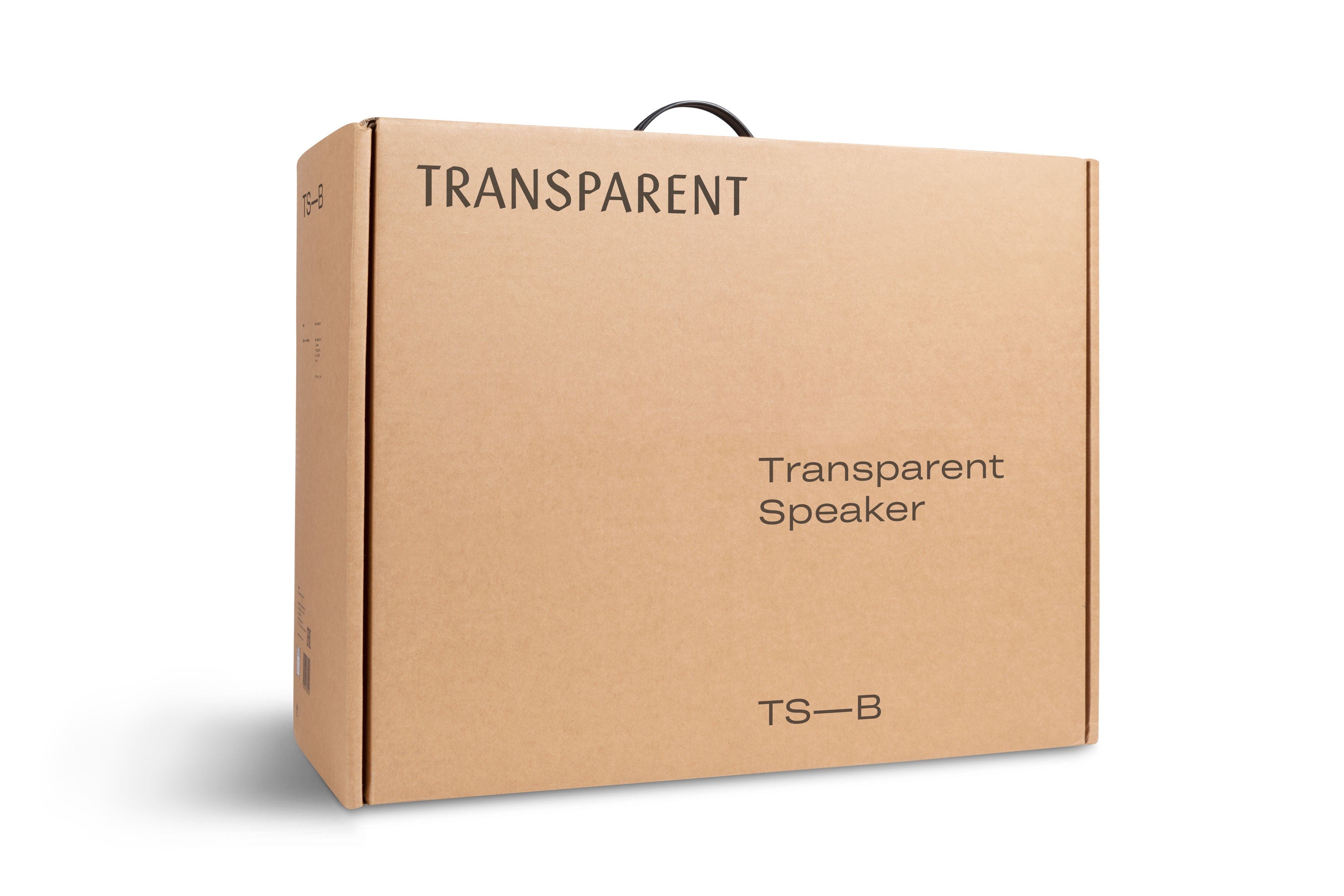 Transparent Black Speaker