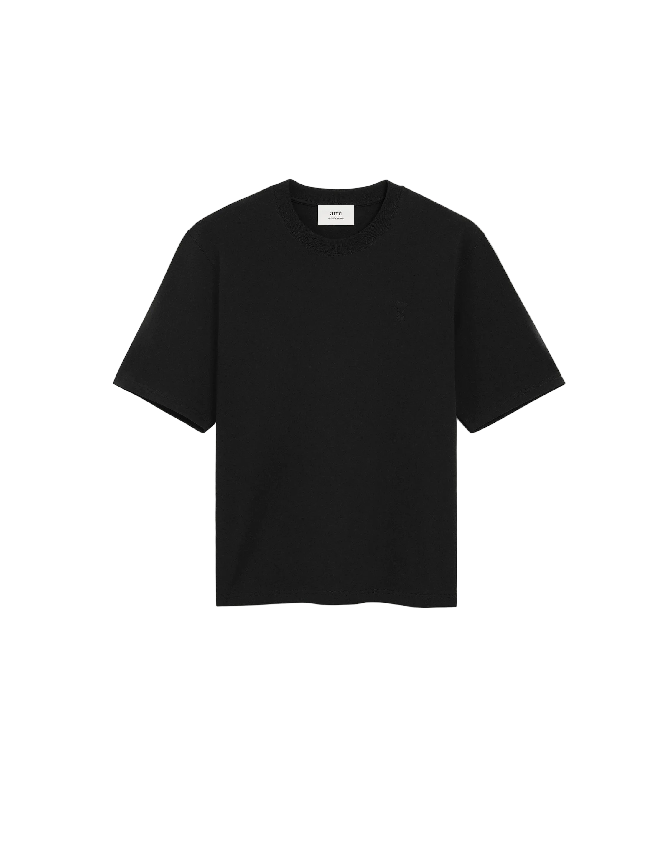 Small Embossed Black Ami De Coeur Tshirt