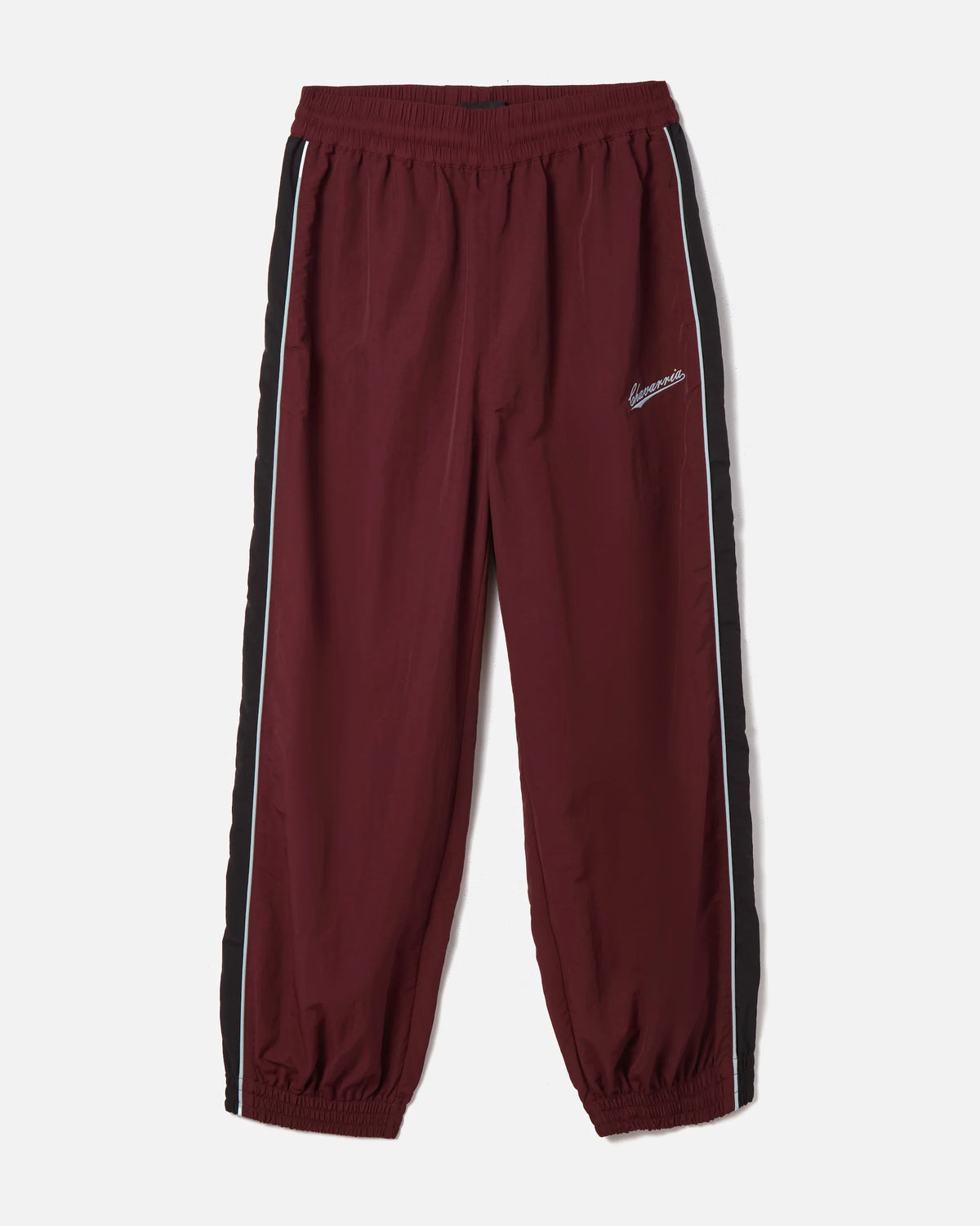 Willy Chavarria Bordeaux Bad Boy Track Pant