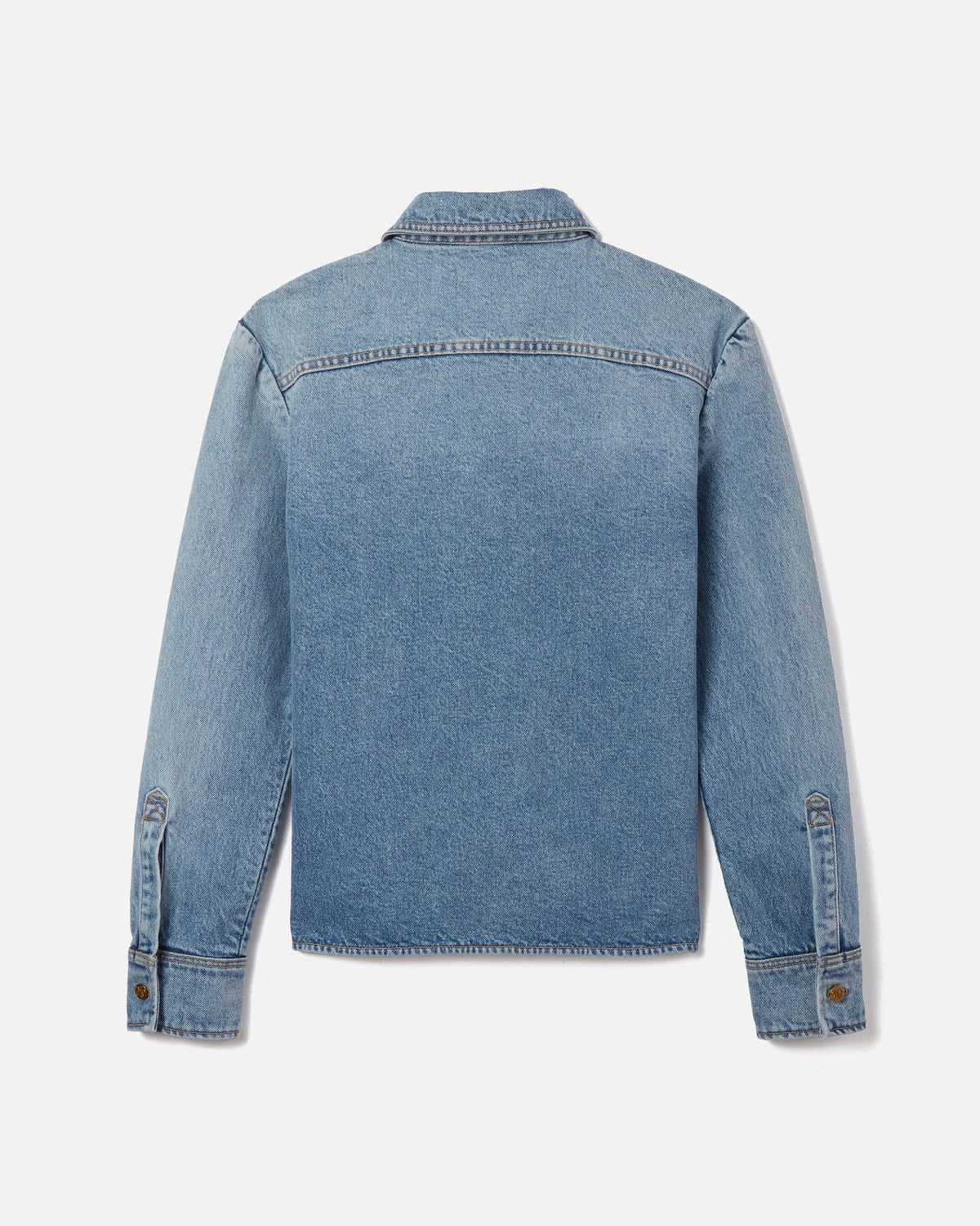 Willy Chavarria Blue Chente Denim Shirt