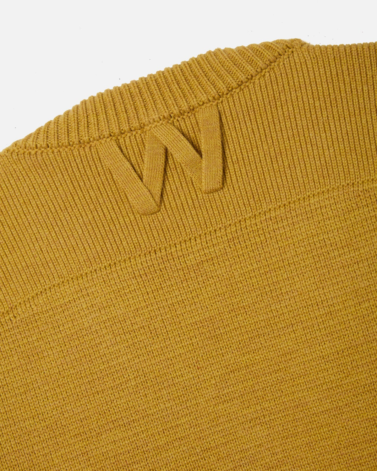 Willy Chavarria Gelber V-Ausschnitt-Pullover