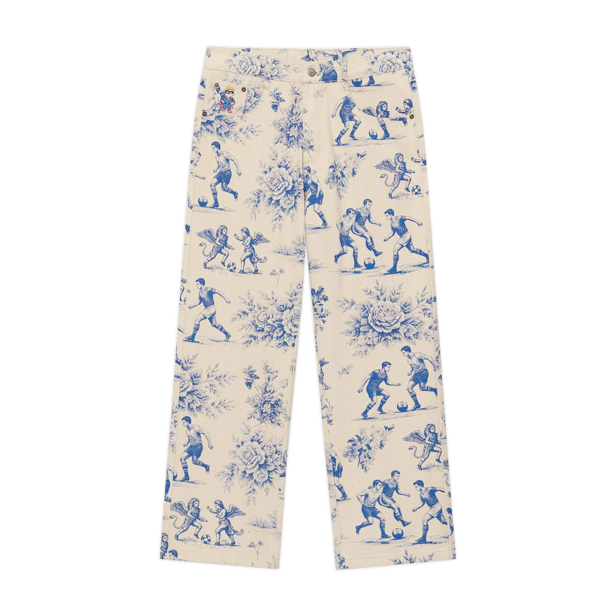 KidSuper Cream Toile de Jouy Pants
