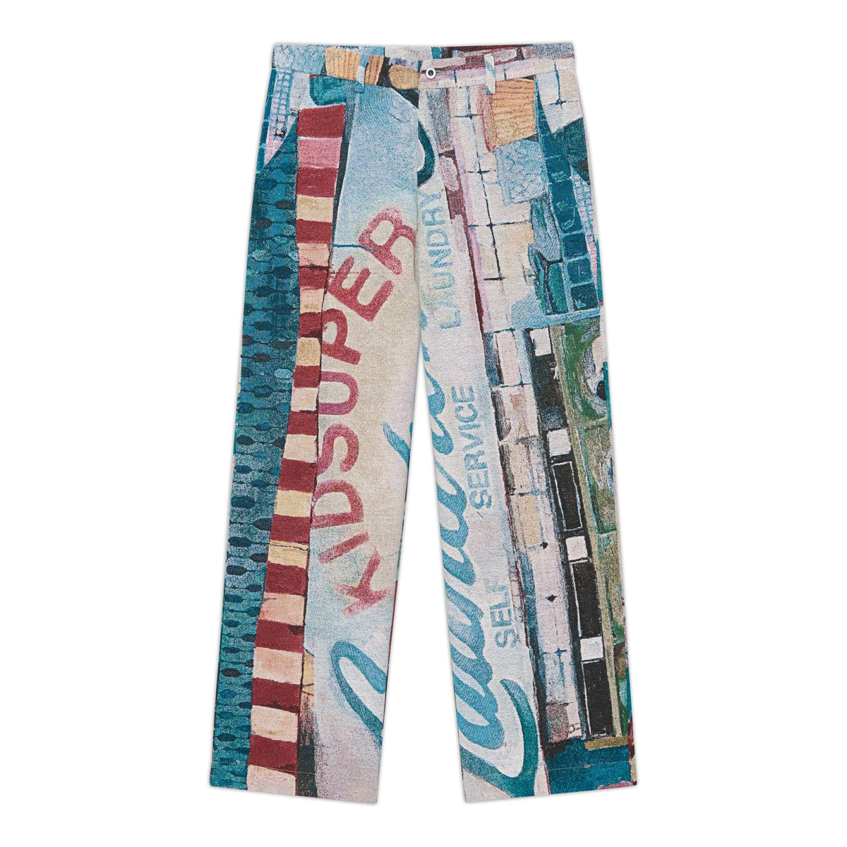 KidSuper Sunday Mornings Jaquarded Suit Bottom