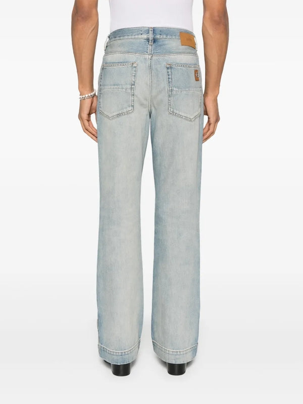 Amiri Straight Flare Washed Jean