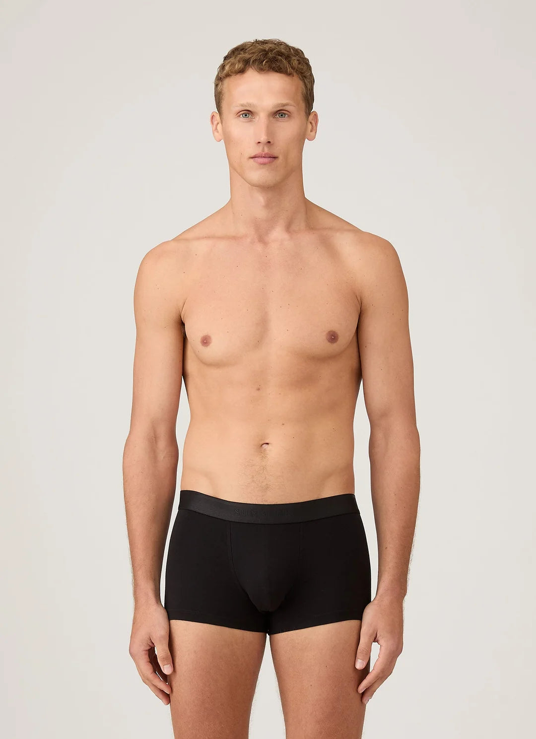 Sunspel Black Stretch Trunk
