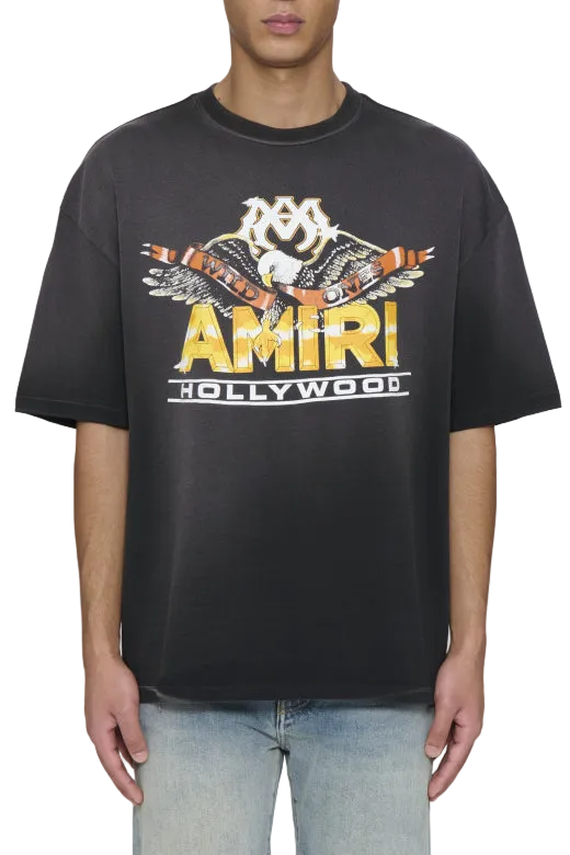 Amiri Black Eagle Os T-Shirt