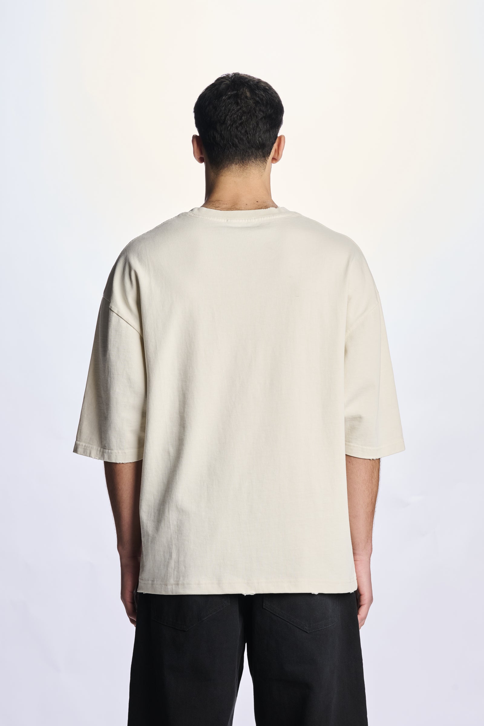 Willy Chavarria Beige Os Cuidame Madrecita Standard Tee