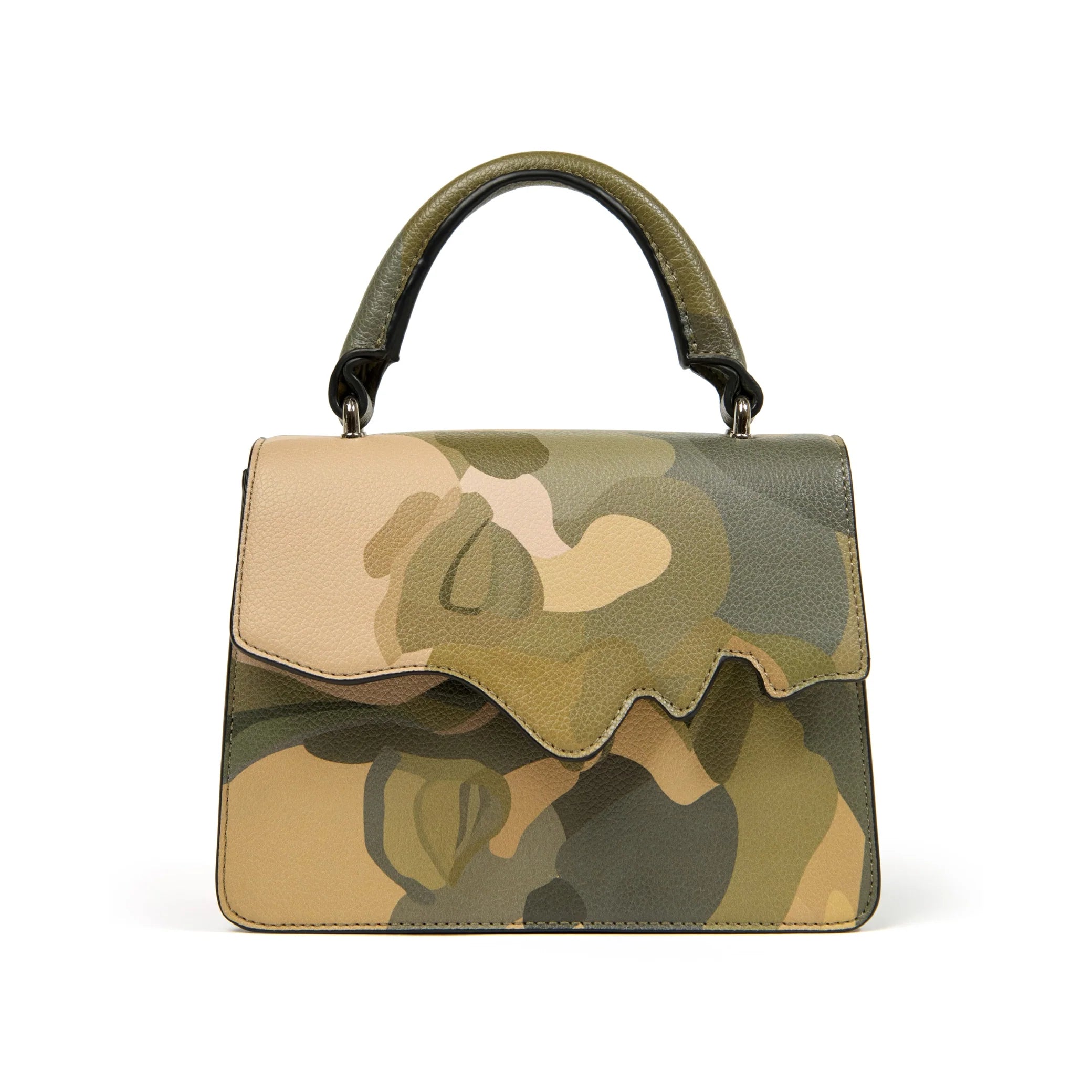 KidSuper Green Camo Kissing bag