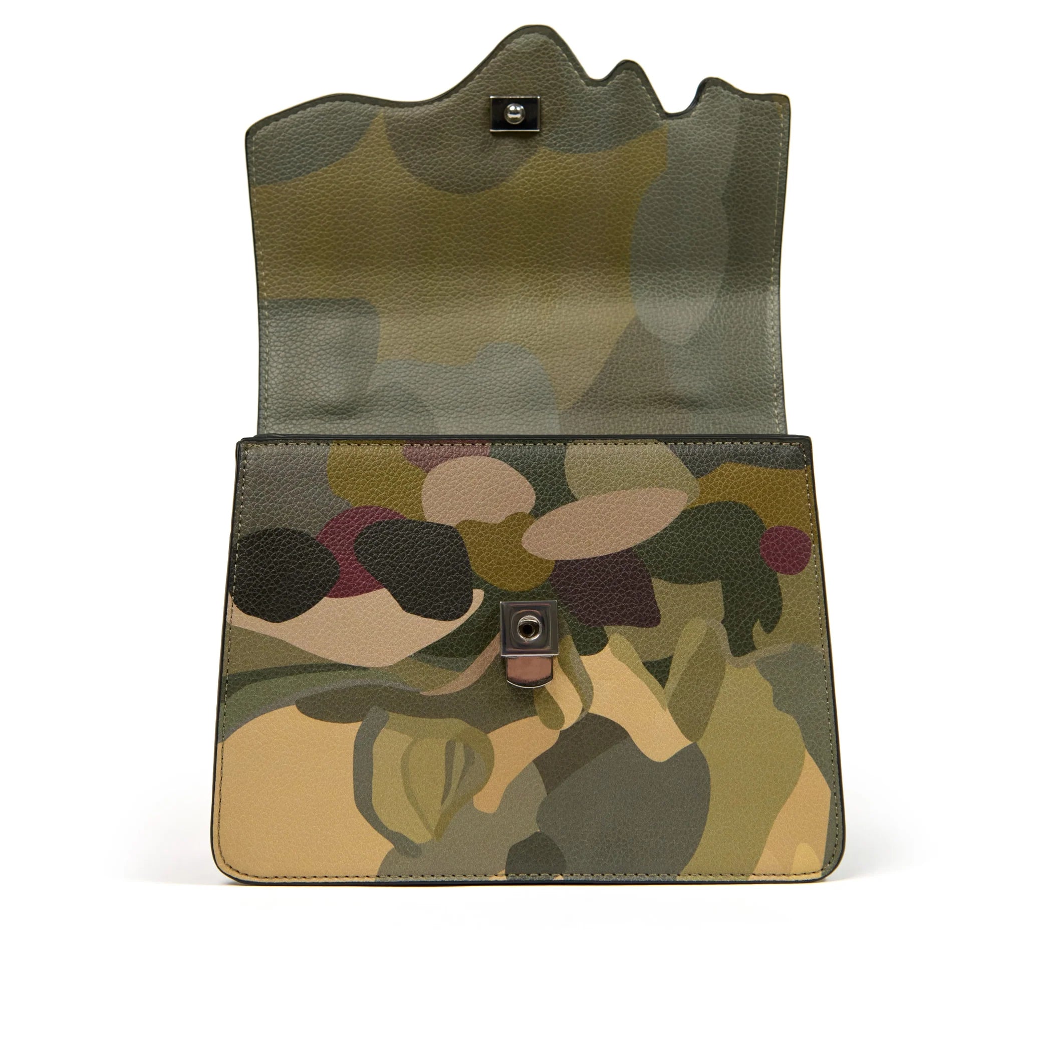 KidSuper Green Camo Kissing bag