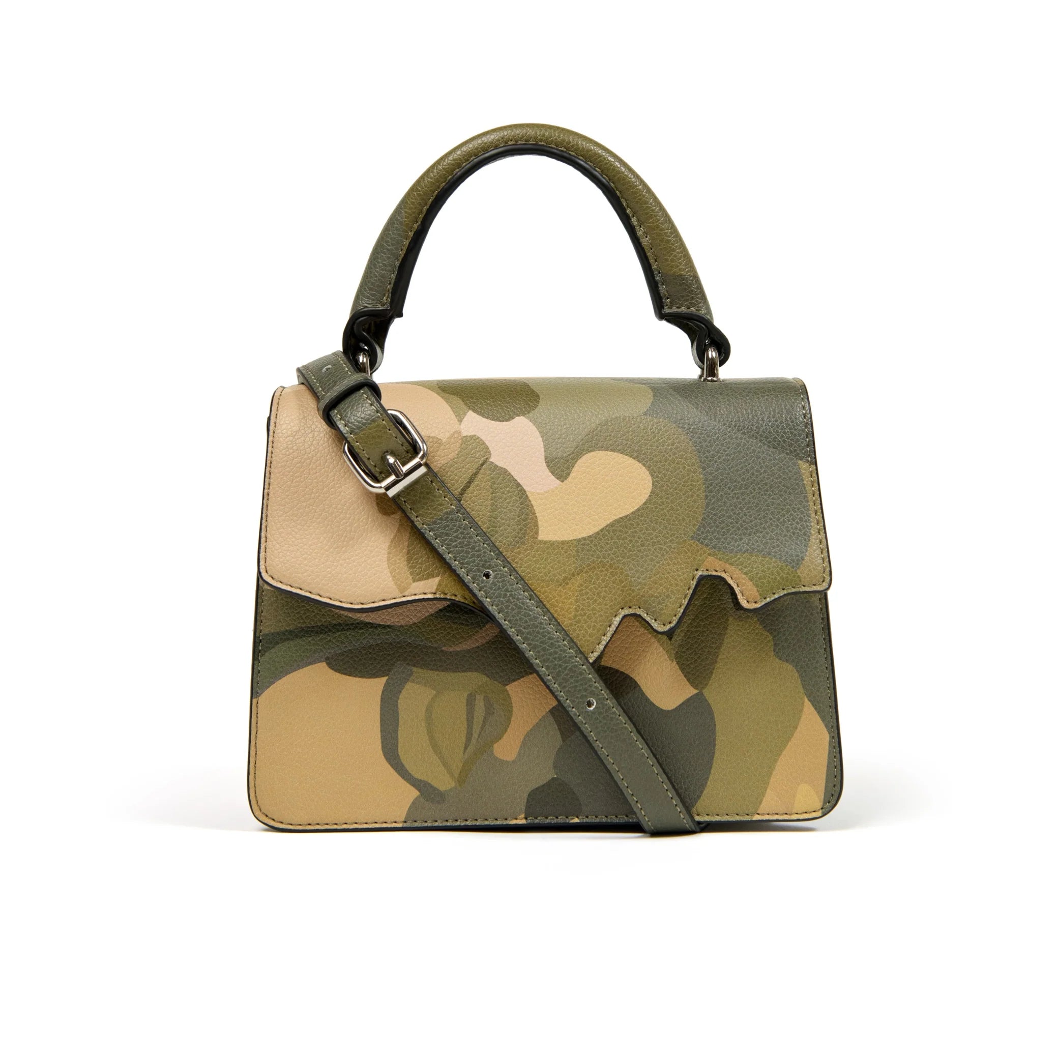 KidSuper Green Camo Kissing bag