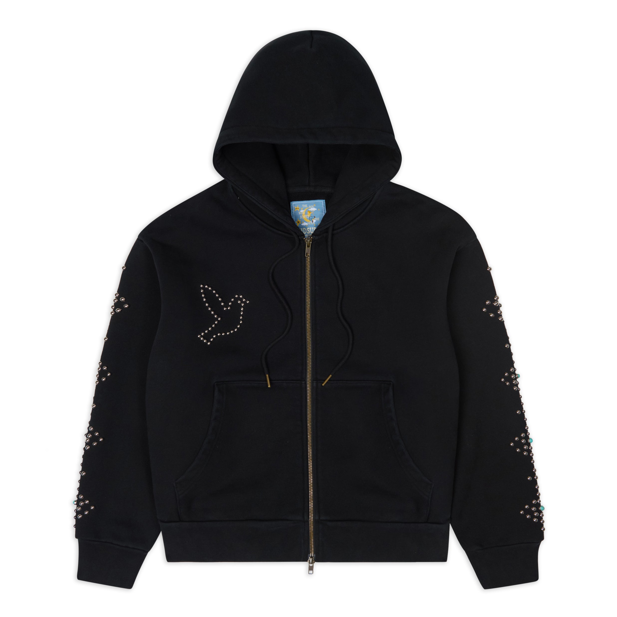 KidSuper Dove & Eye Studded Hoodie