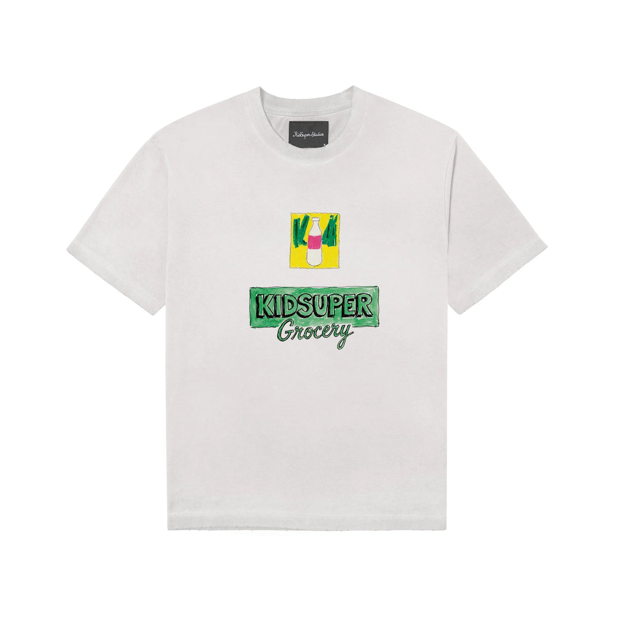 KidSuper White Grocery tee