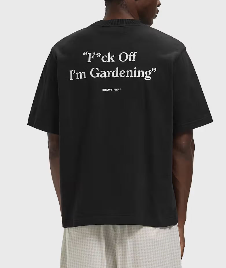 Brams Fruit Black F*ck Off I'm Gardening T-shirt