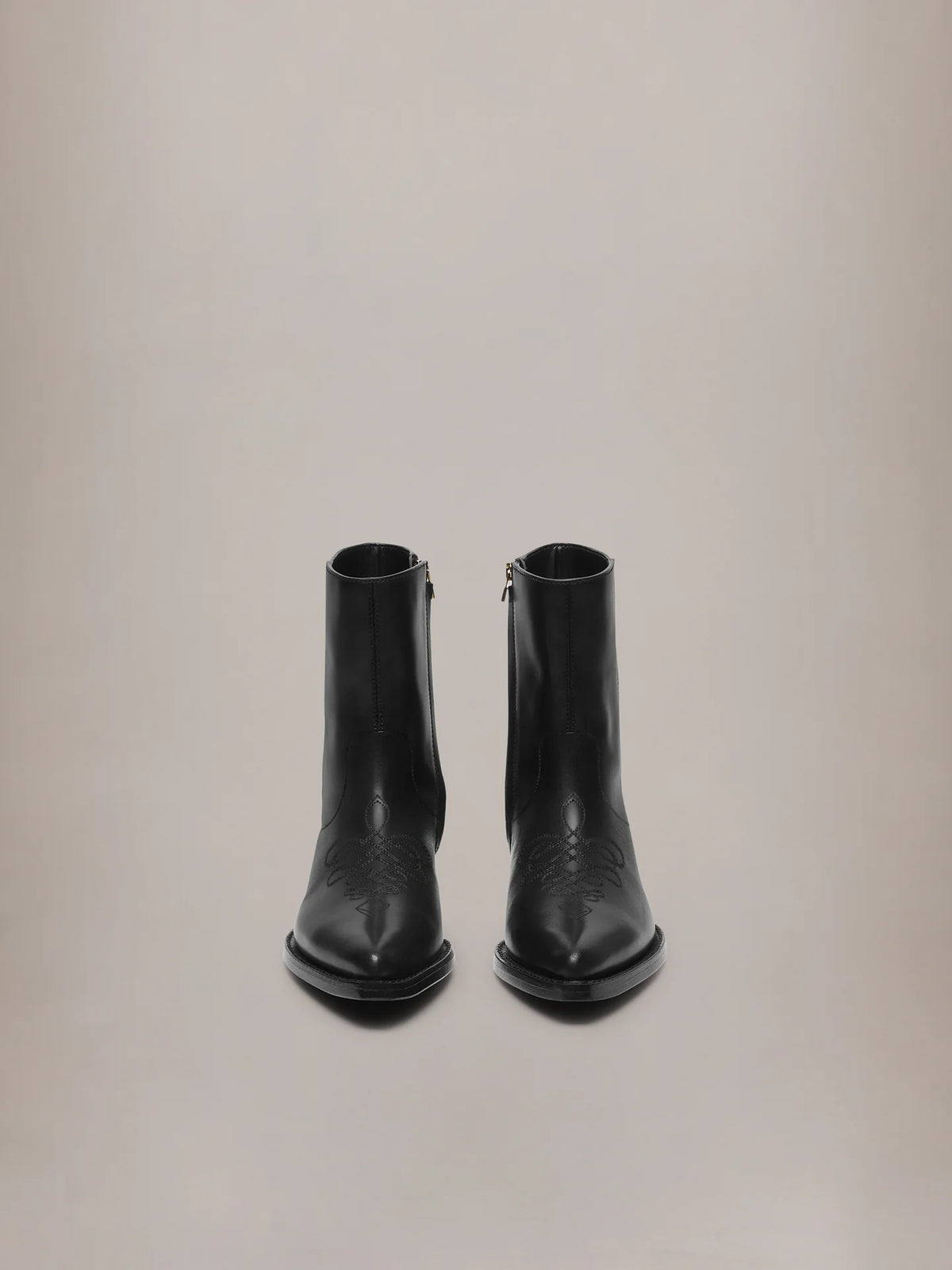 Amiri Black Gold Ryder Stiefel