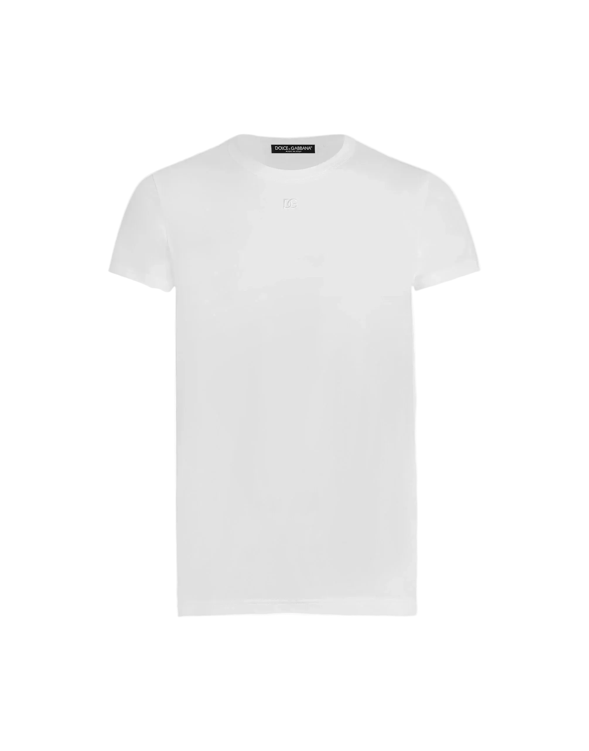 Dolce & Gabbana White Jersey T-shirt