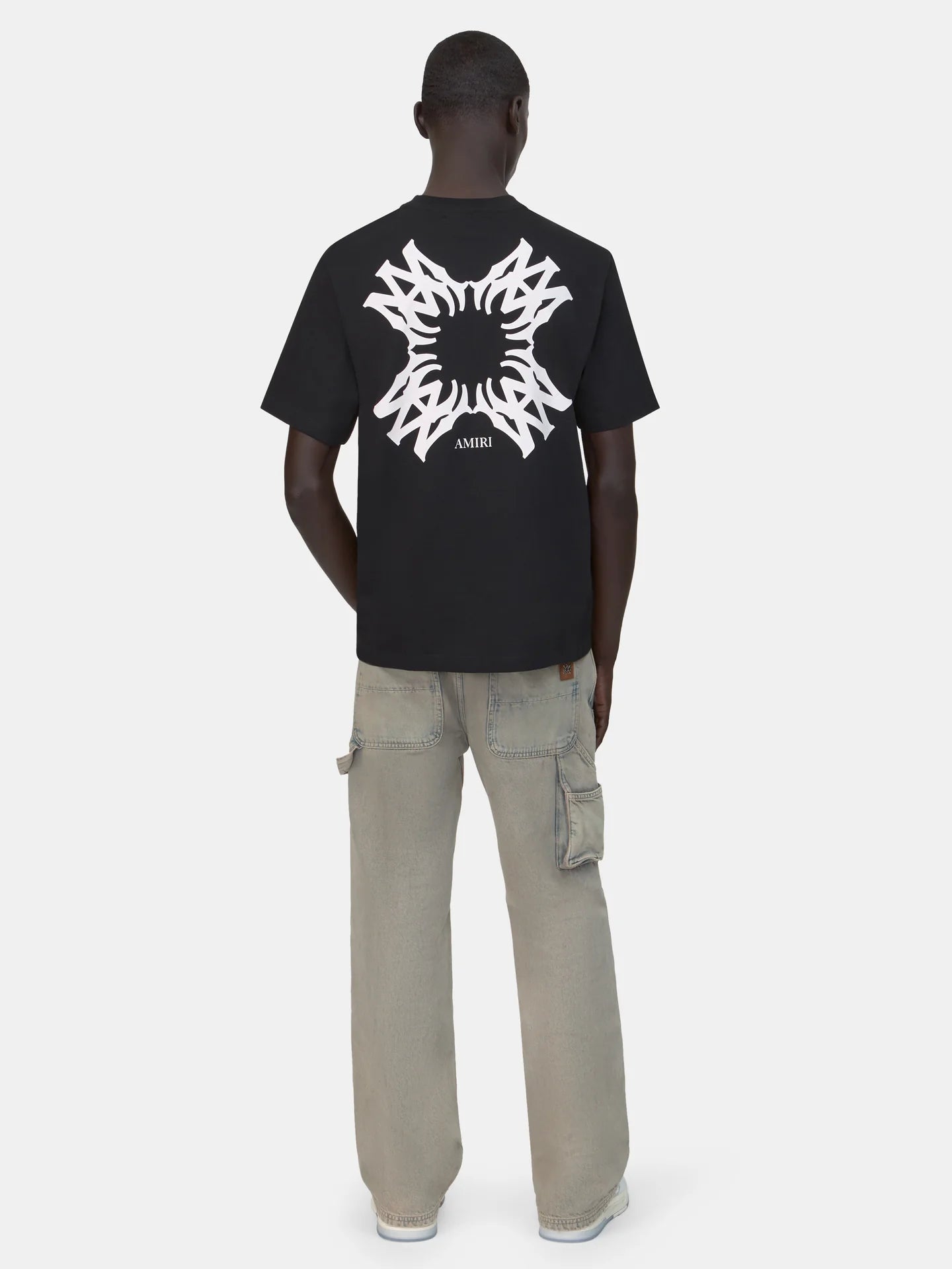 Amiri Carpenter Jean model back