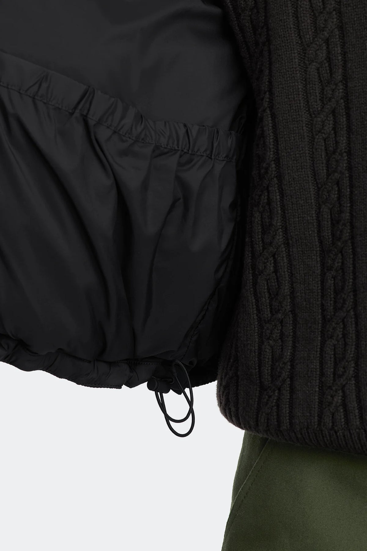 Canada Goose Black Sterling Puffer Jacket Tonal Disc