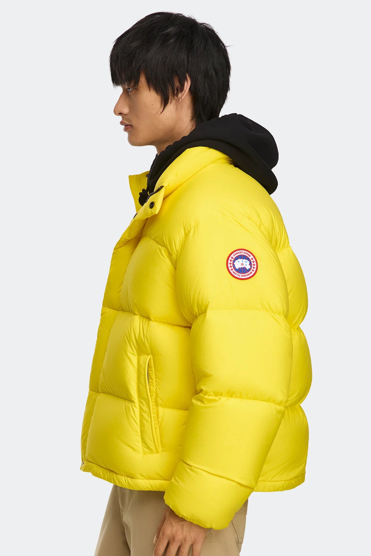 Canada Goose Yellow Sterling Puffer Jacket