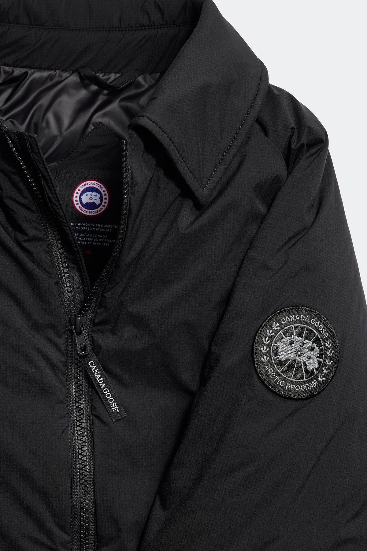 Canada Goose Black Disc Lodge Track Jacket