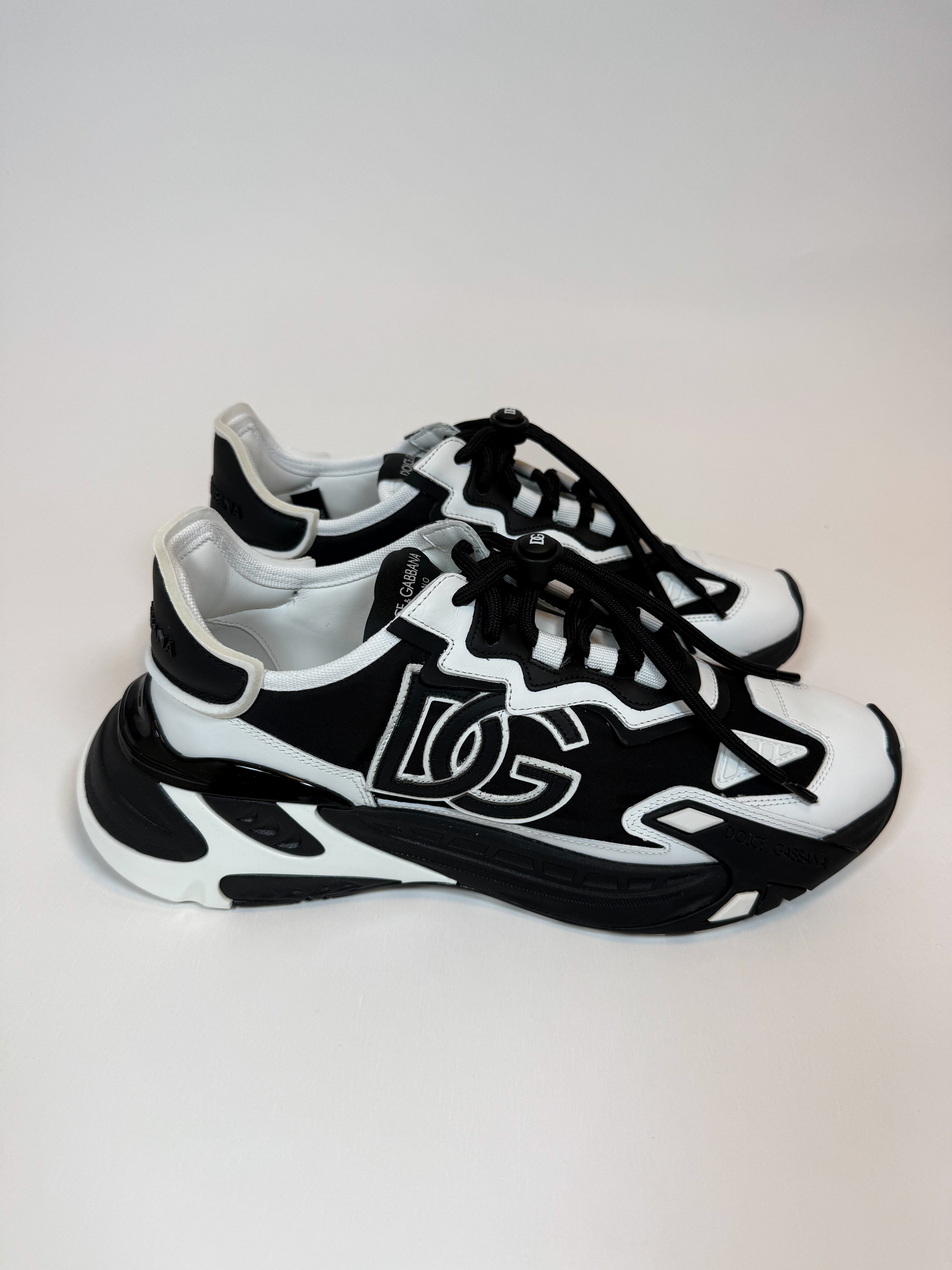 Dolce & Gabbana Daymaster Black and White Sneaker