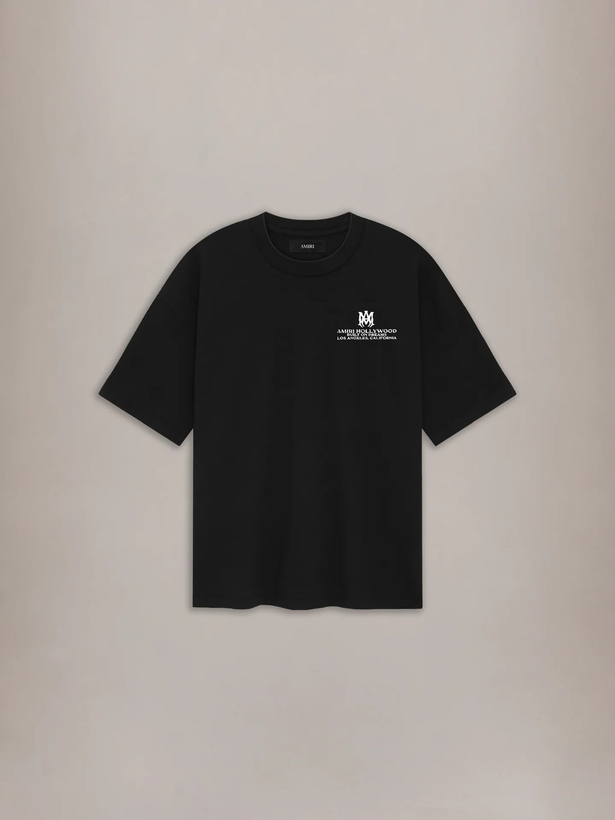 Amiri Black Built On Dreams Os T-Shirt