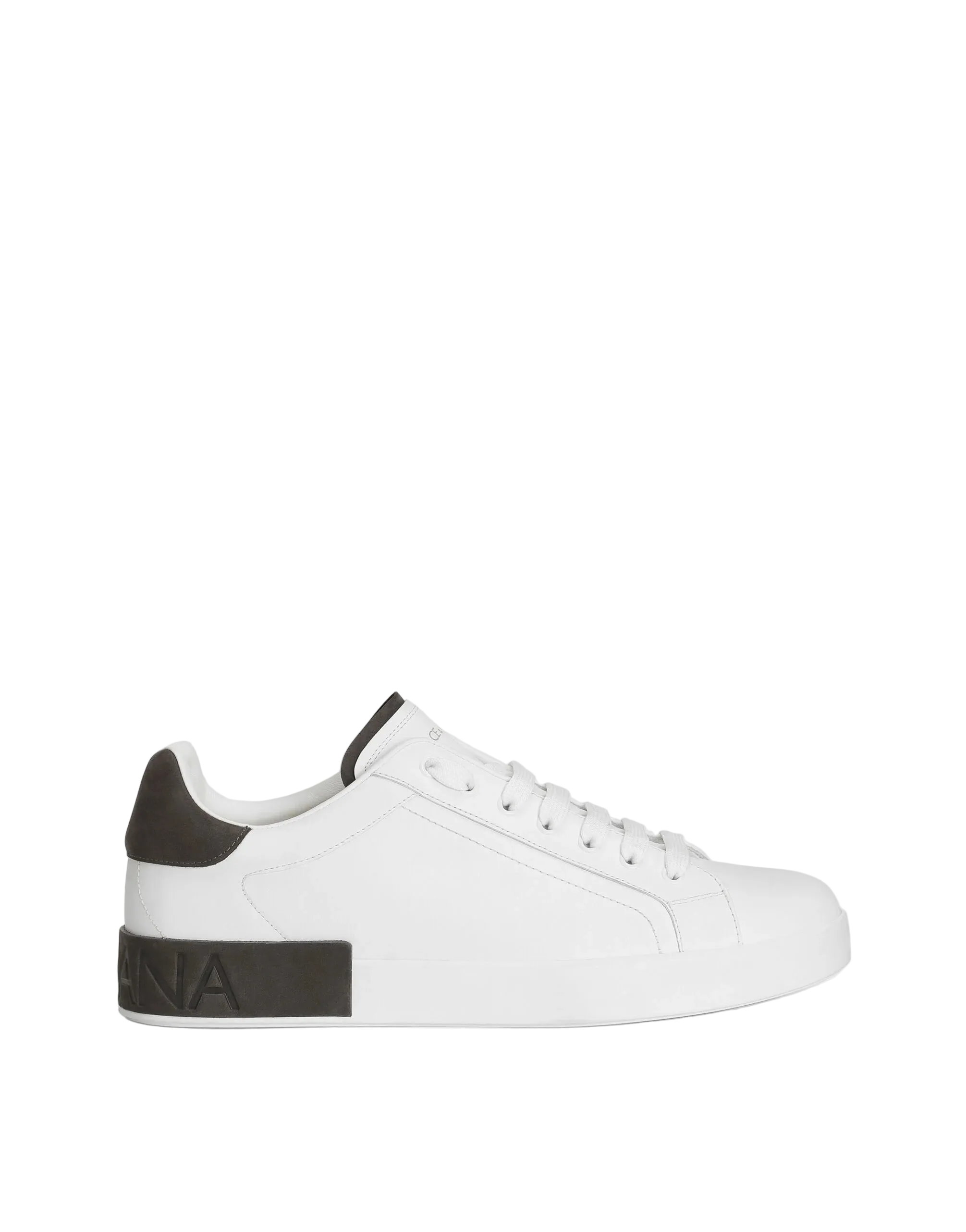 Dolce & Gabbana Portofino White and Black Sneaker