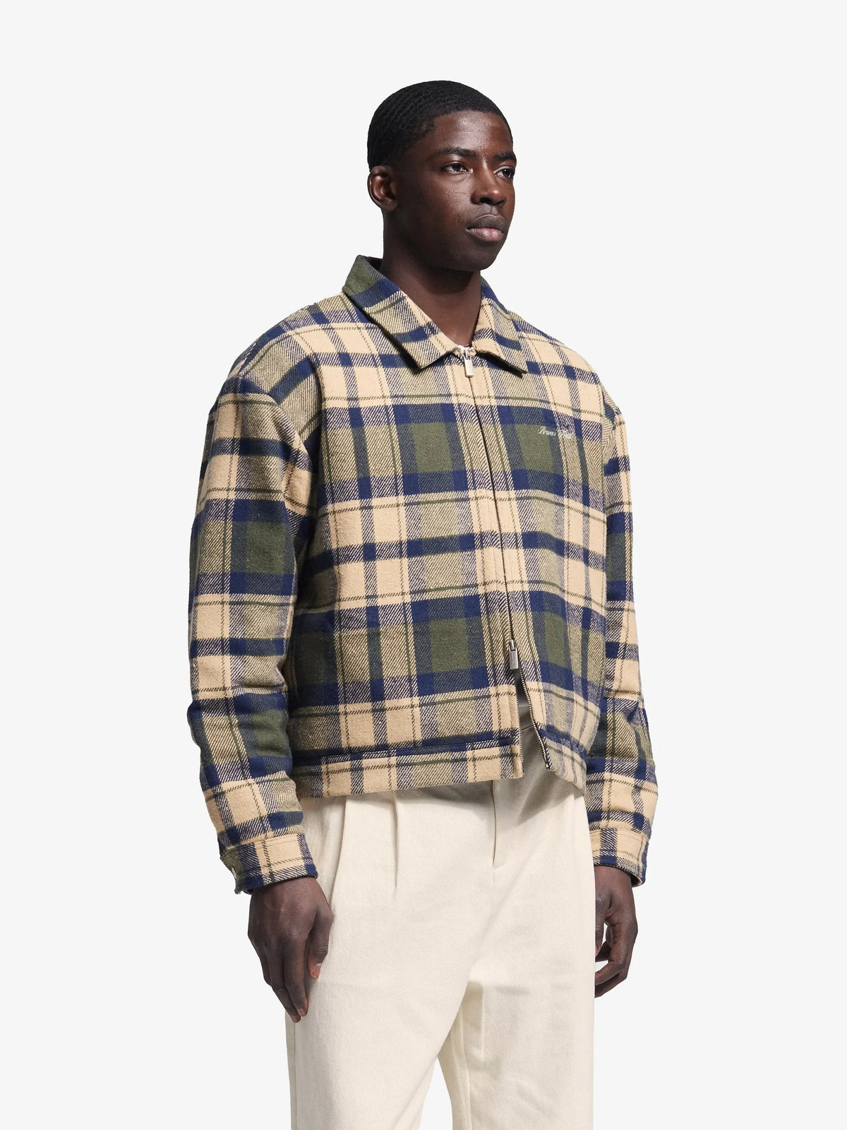 Brams Fruit Green Gardener Flanel Jacket