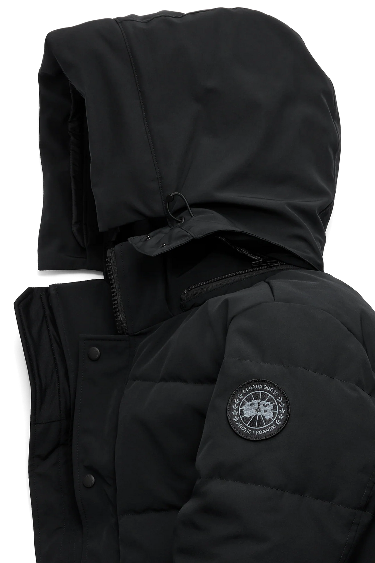 Canada Goose Black Wyndham Parka- CR Black Label