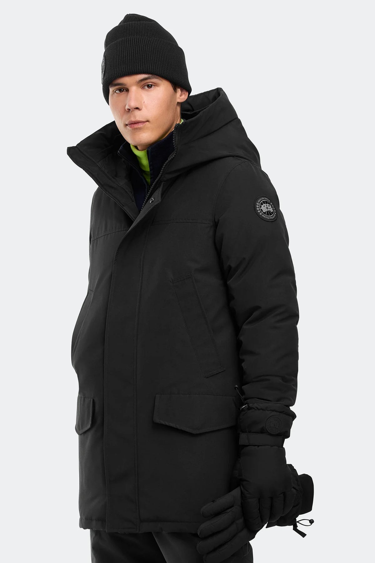 Canada Goose Black Langford Parka- CR Black Disc