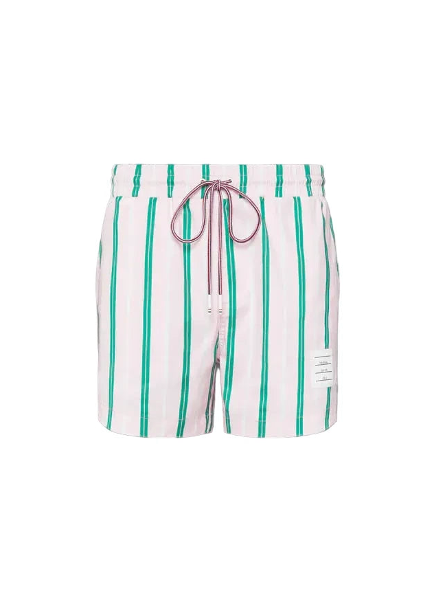 Thom Browne Repp Stripe Swim Short