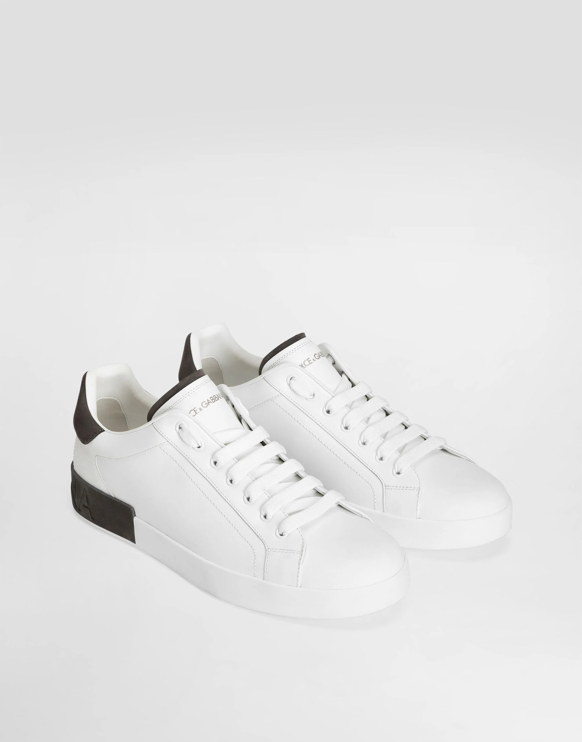 Dolce & Gabbana Portofino White and Black Sneaker