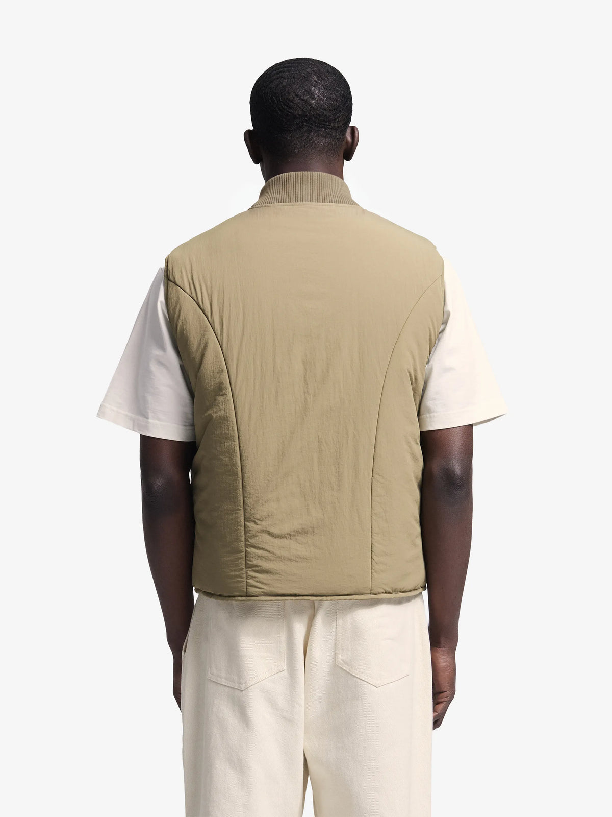 Brams Fruit Green Reversible Padded Vest