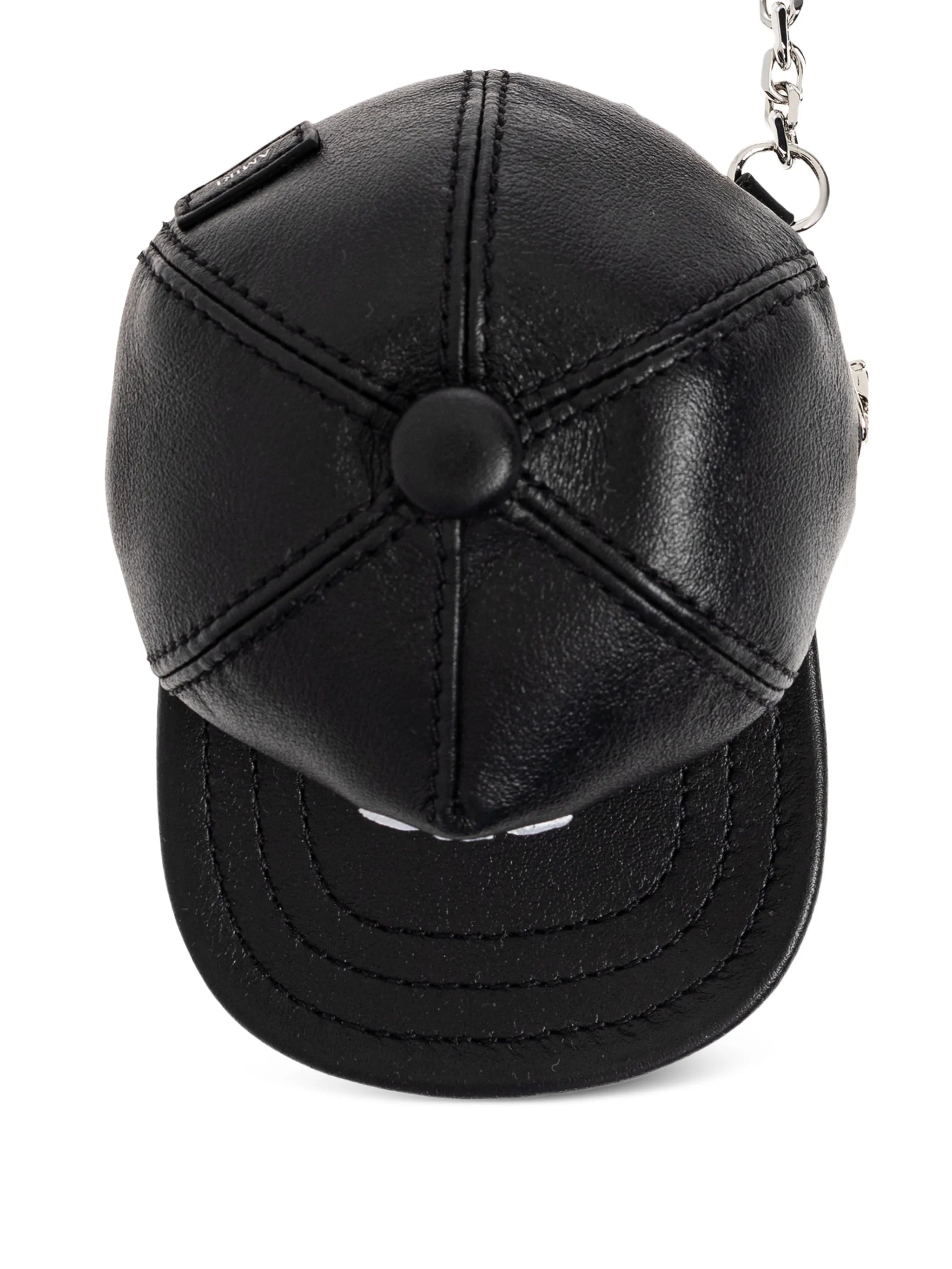 Amiri Ma Black Hat Keychain detail cap