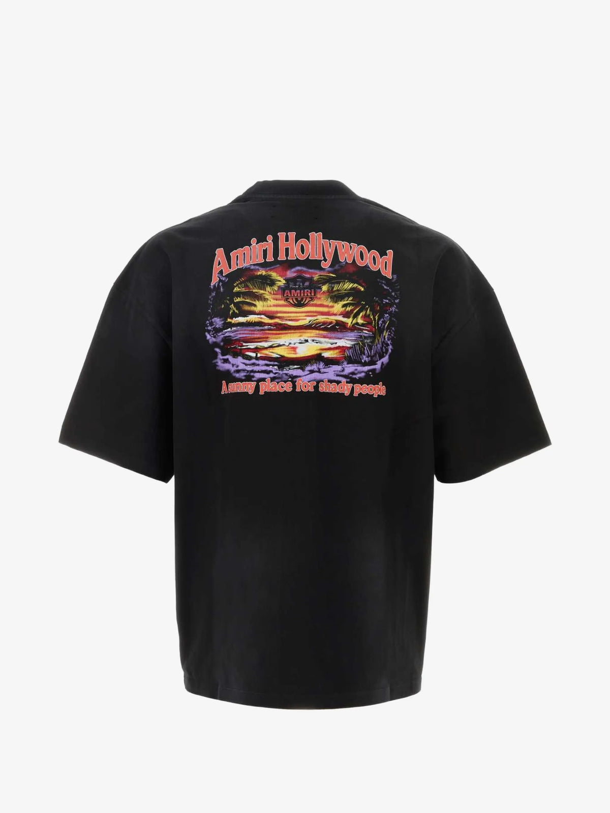Amiri Black Sunny Place Skate Tee