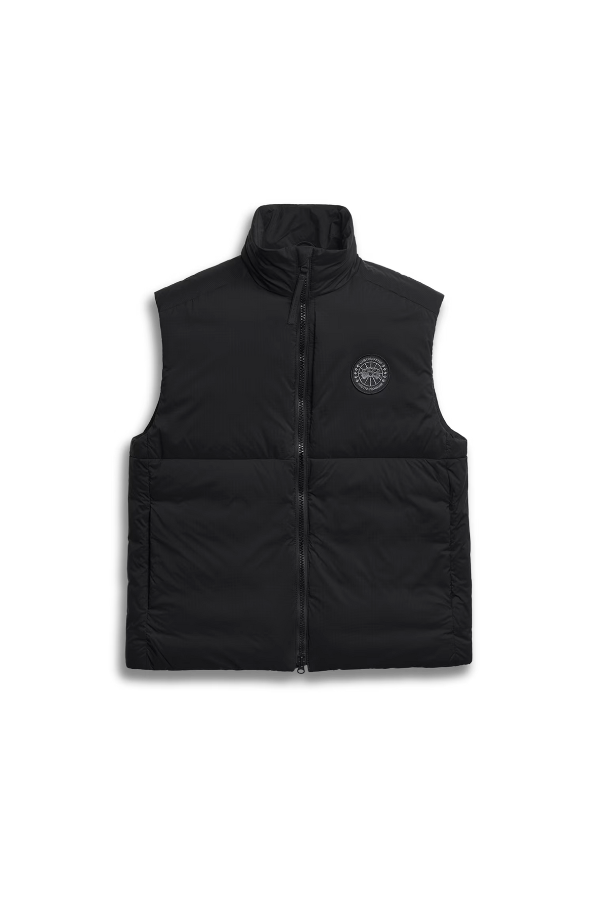 Canada Goose Black Disc Lodge Vest flat front