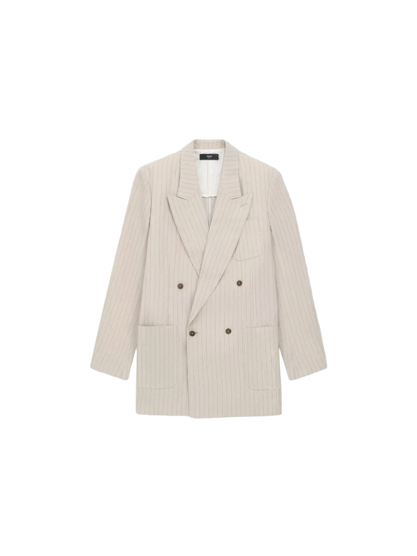 Amiri Striped Db Blazer flat front