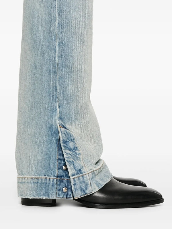 Amiri Straight Flare Washed Jean