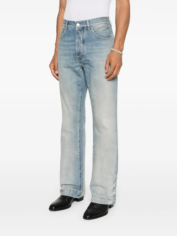 Amiri Straight Flare Washed Jean
