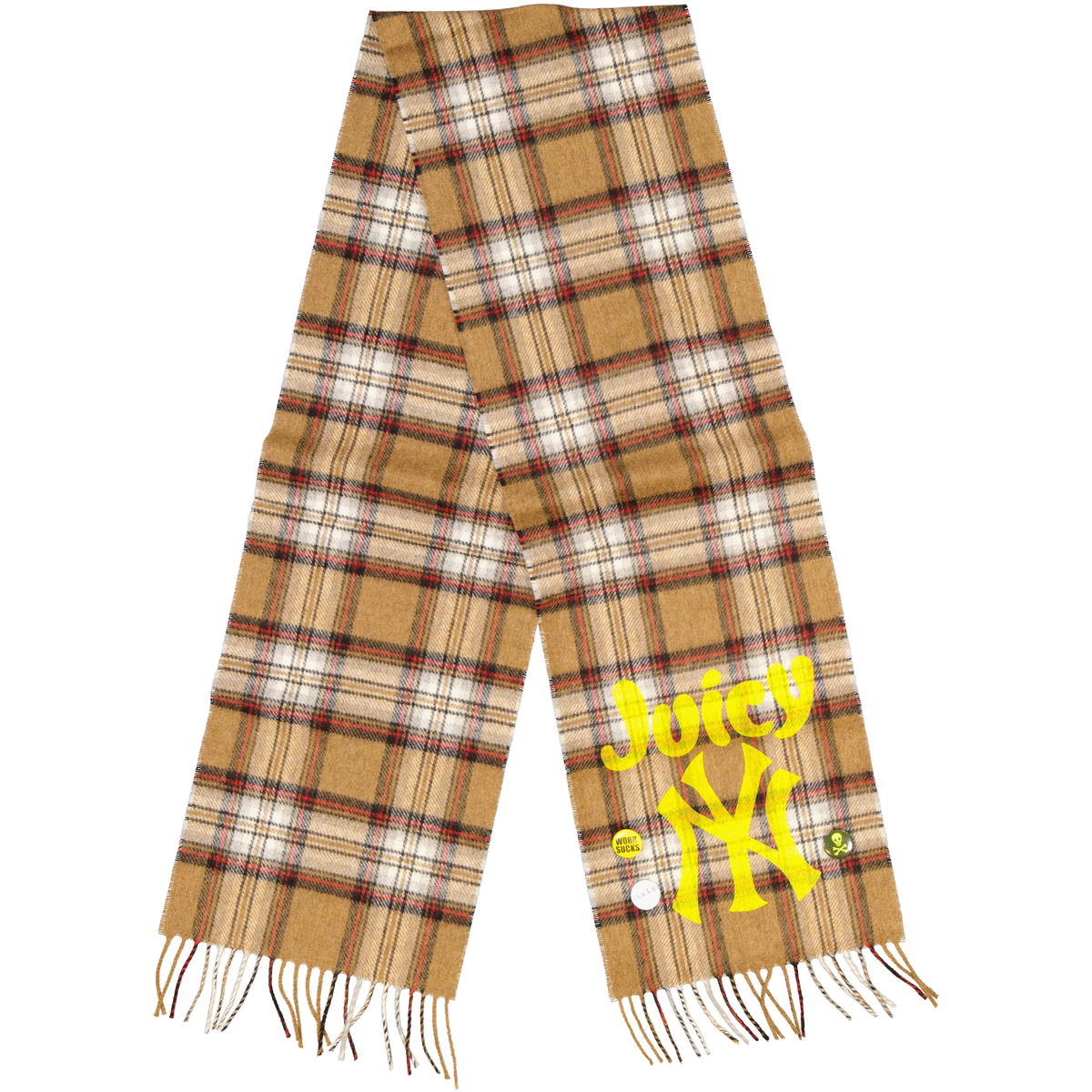 Bonnie x Djanaieff Camel Stewart Scarf