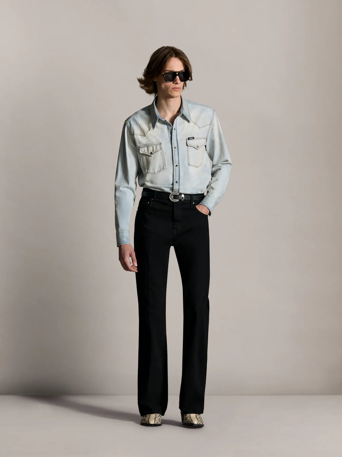 Amiri Black Ma Fit Denim