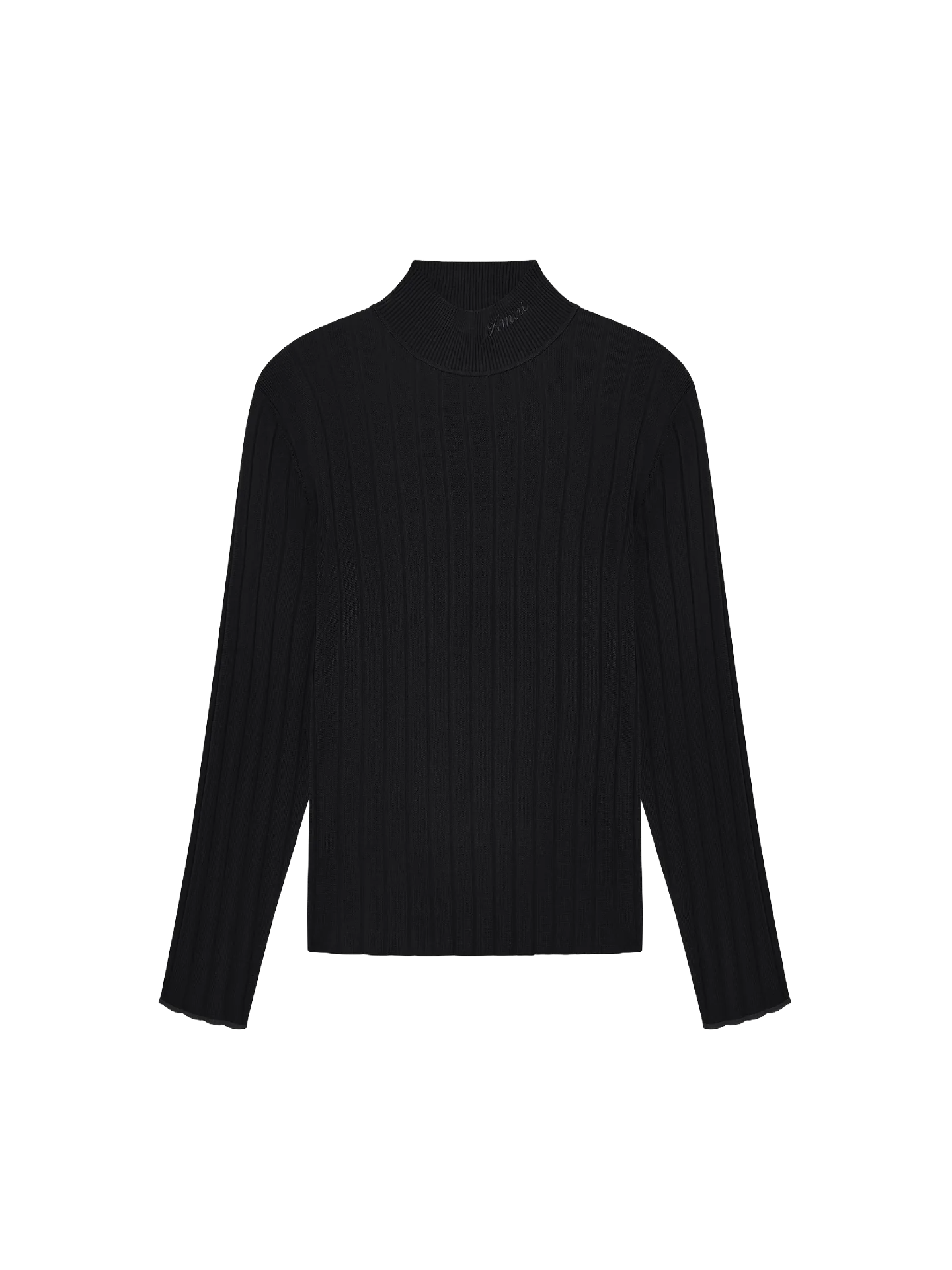 Amiri Black Script Turtleneck