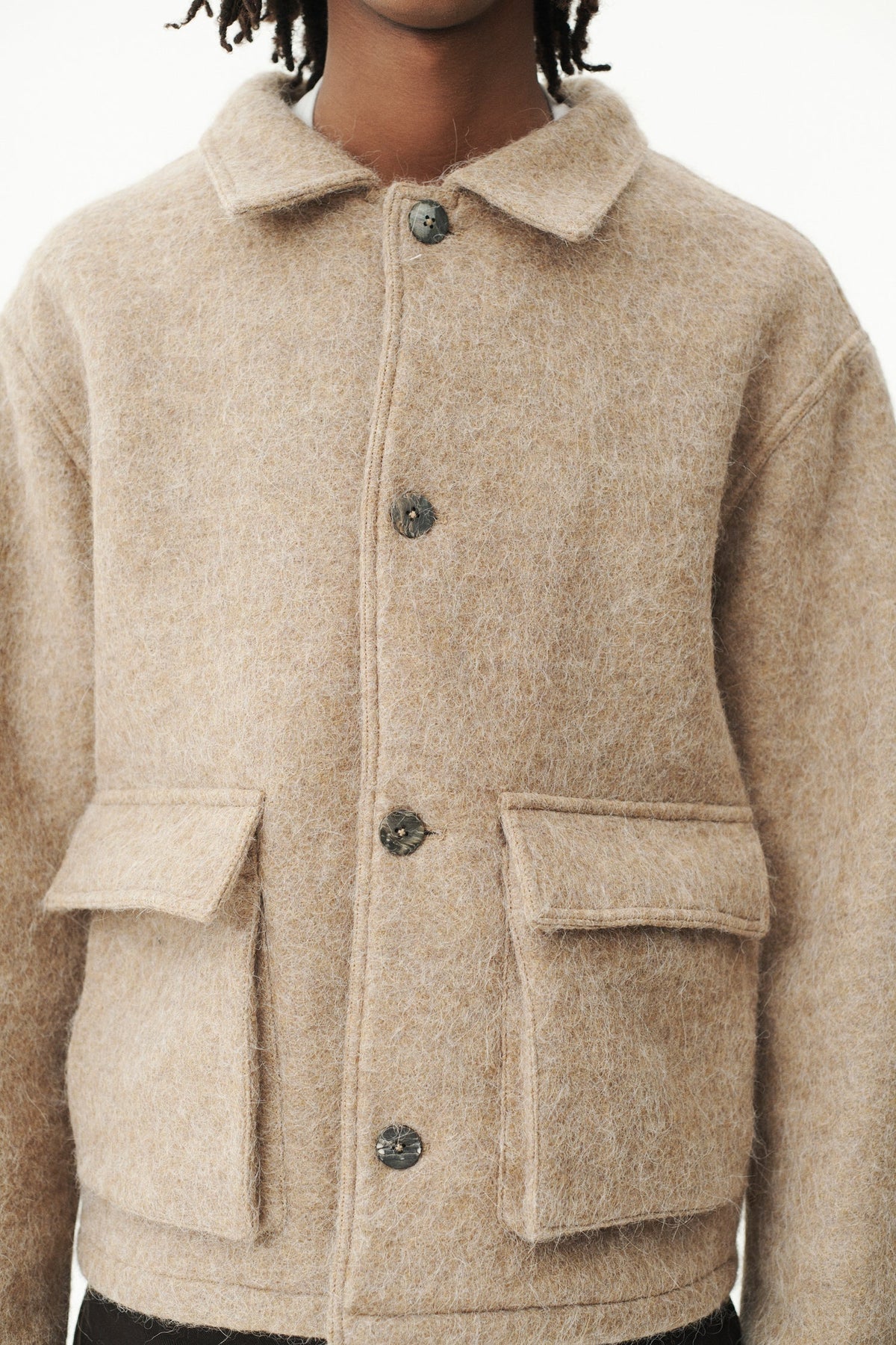 Welter Shelter Camel Fuzzy O Shirt