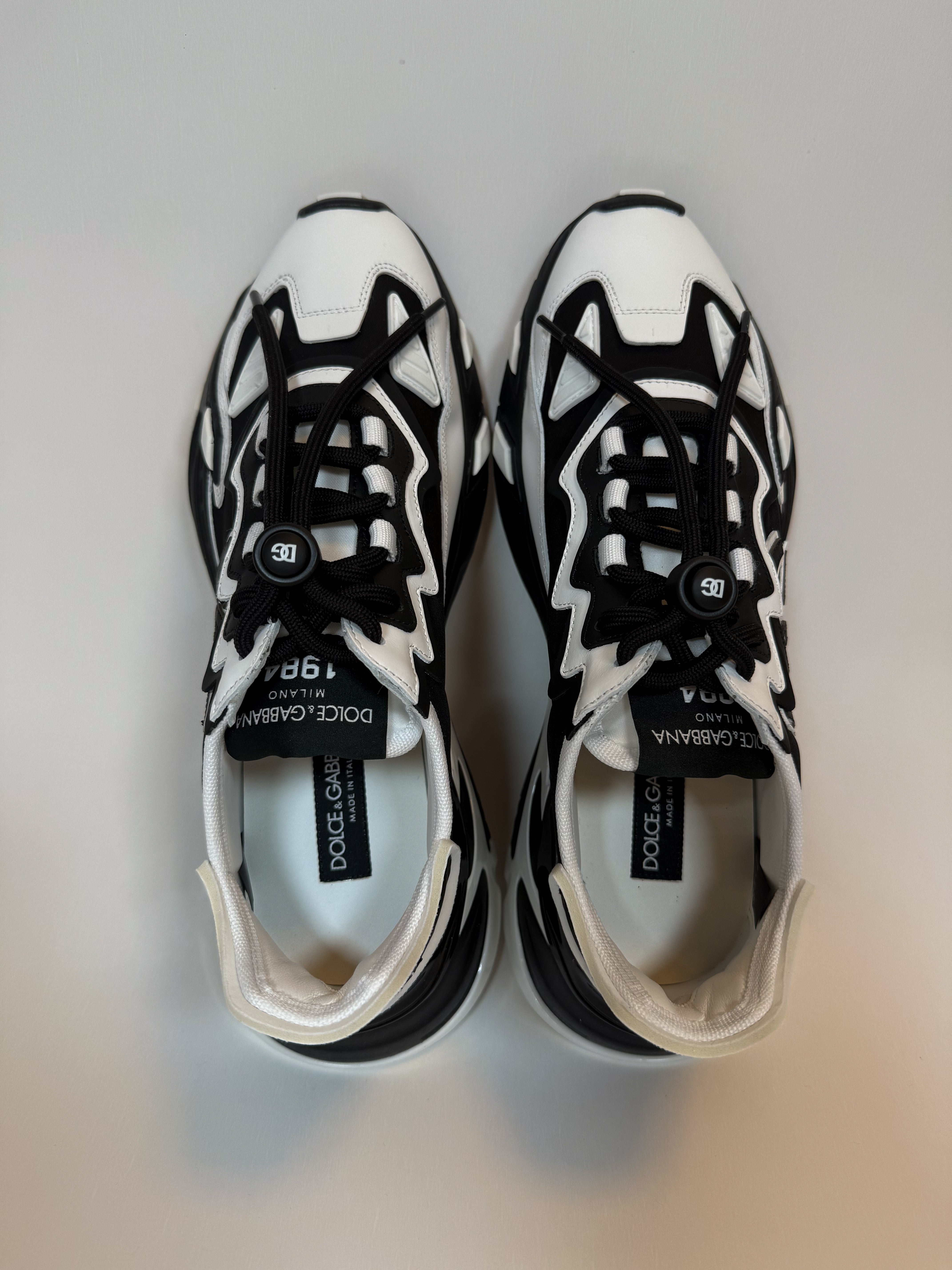 Dolce & Gabbana Daymaster Black and White Sneaker